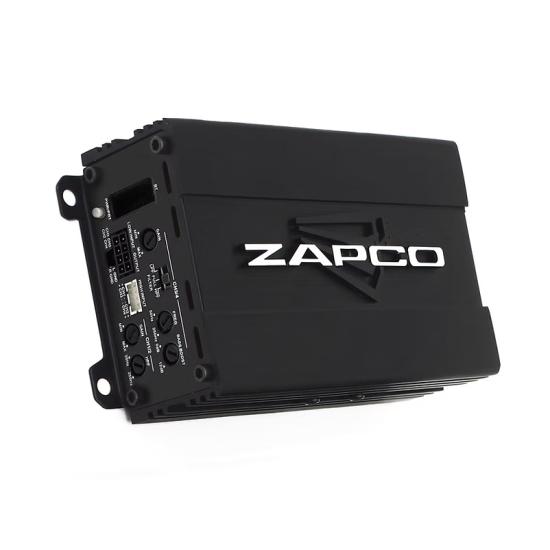 ZAPCO ST-64D SQ MINI 4-kanałowy mini wzmacniacz klasy D,  4Ω: 4 x 50 W, opcjonalnie z modułem HD-Bluetooth
